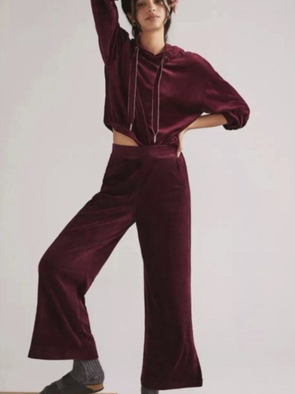 Daily Practice Velour Tracksuit